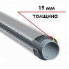 Трубка K-FLEX 19x035-1 ST IC CLAD SR