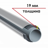Трубка K-FLEX 19x133-1 ST IC CLAD SR